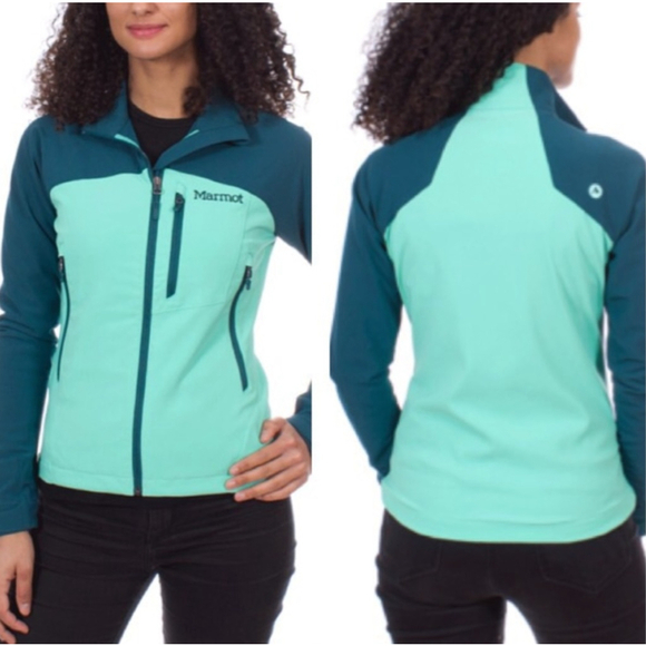 Marmot Jackets & Blazers - Marmot Women's Estes Celtic Deep Teal Full Zip Jacket Size Large